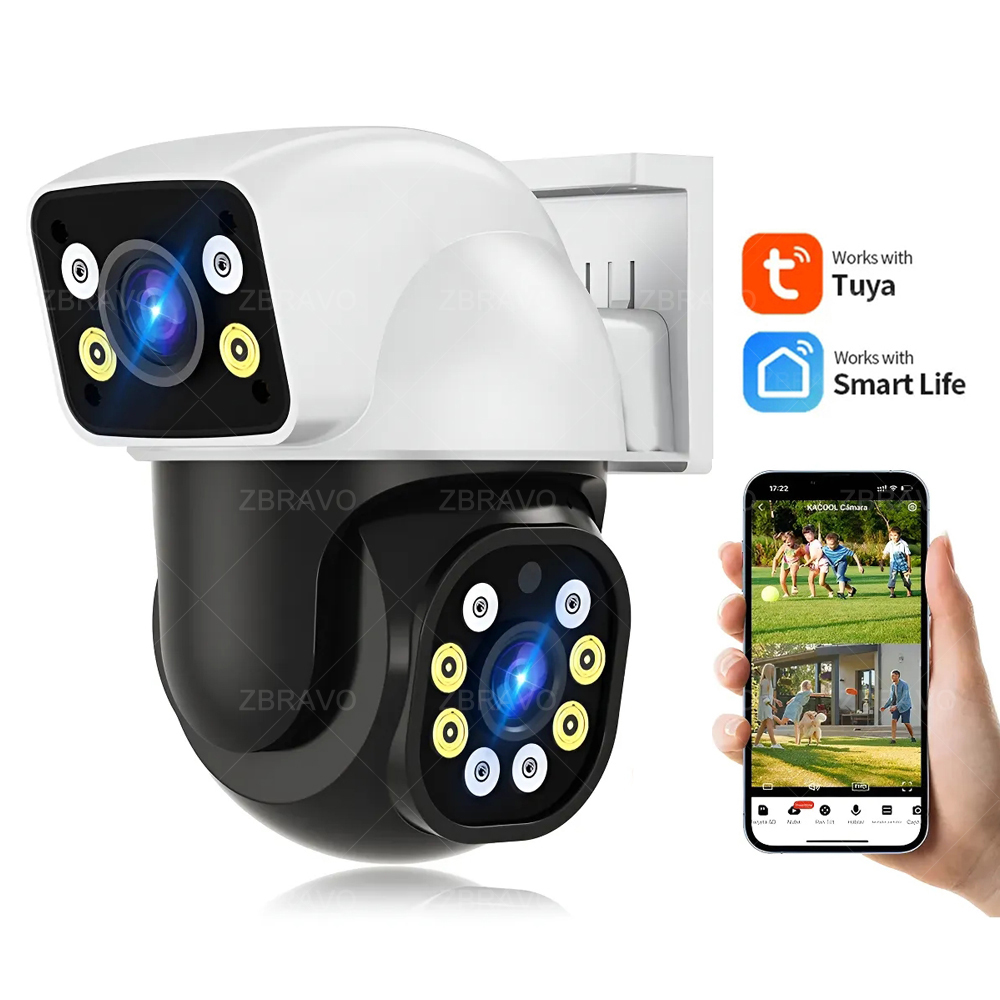 Home Security No Wifi - Smartlife 8MP WiFi Tuya 屋外カメラ ミニ