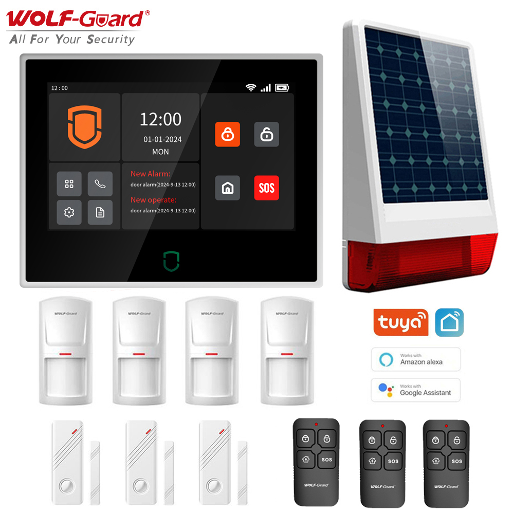 Home Security No Wifi - Wolf-Guard 7 インチ タッチ スクリーン WiFi
