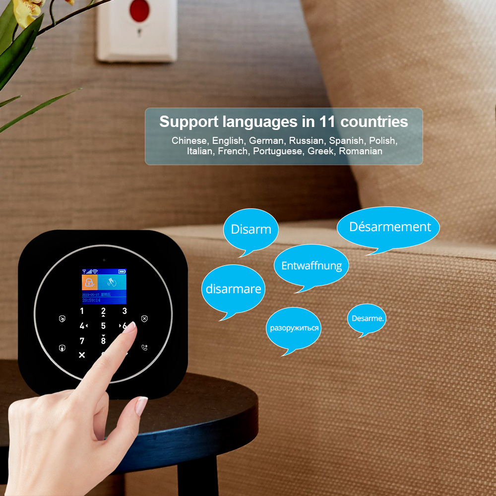 KERUI G12 2G Wifi ワイヤレスホーム警報シス - Home Security No Wifi のレビューと価格