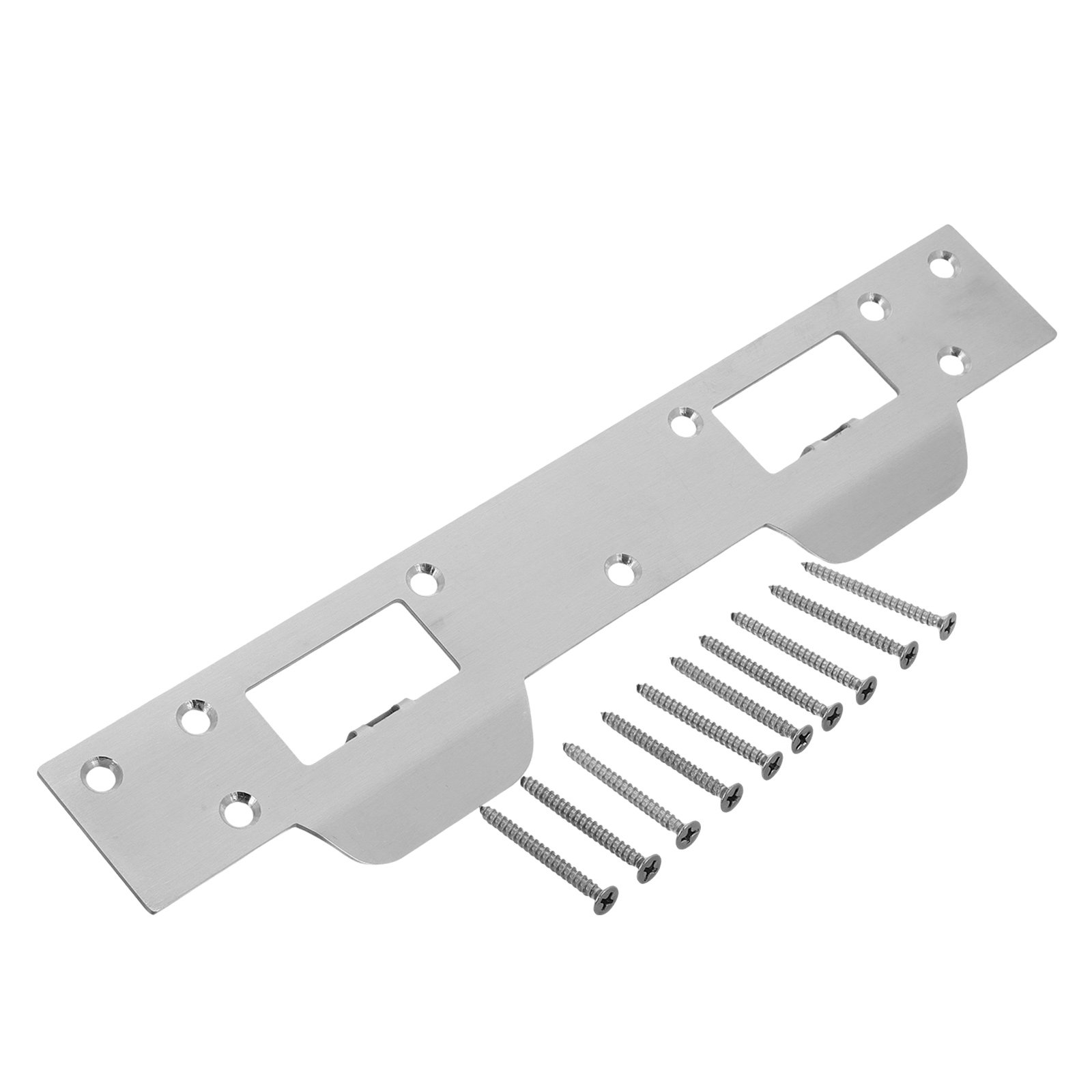 頑丈なステンレス製強化ドアストライクプレート、内外ドア用セキ - Door Reinforcer Kit のレビューと価格