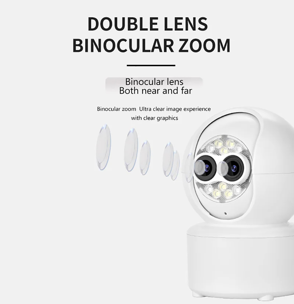 ICsee デュアルレンズ 4MP セキュリティカメラ 5倍 - Home Security For Windows のレビューと価格