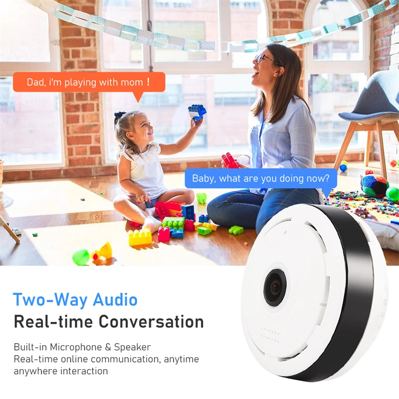 パノラマセキュリティカメラ,魚眼レンズIPカメラ,暗視監視カ - Hidden Camera Clock のレビューと価格