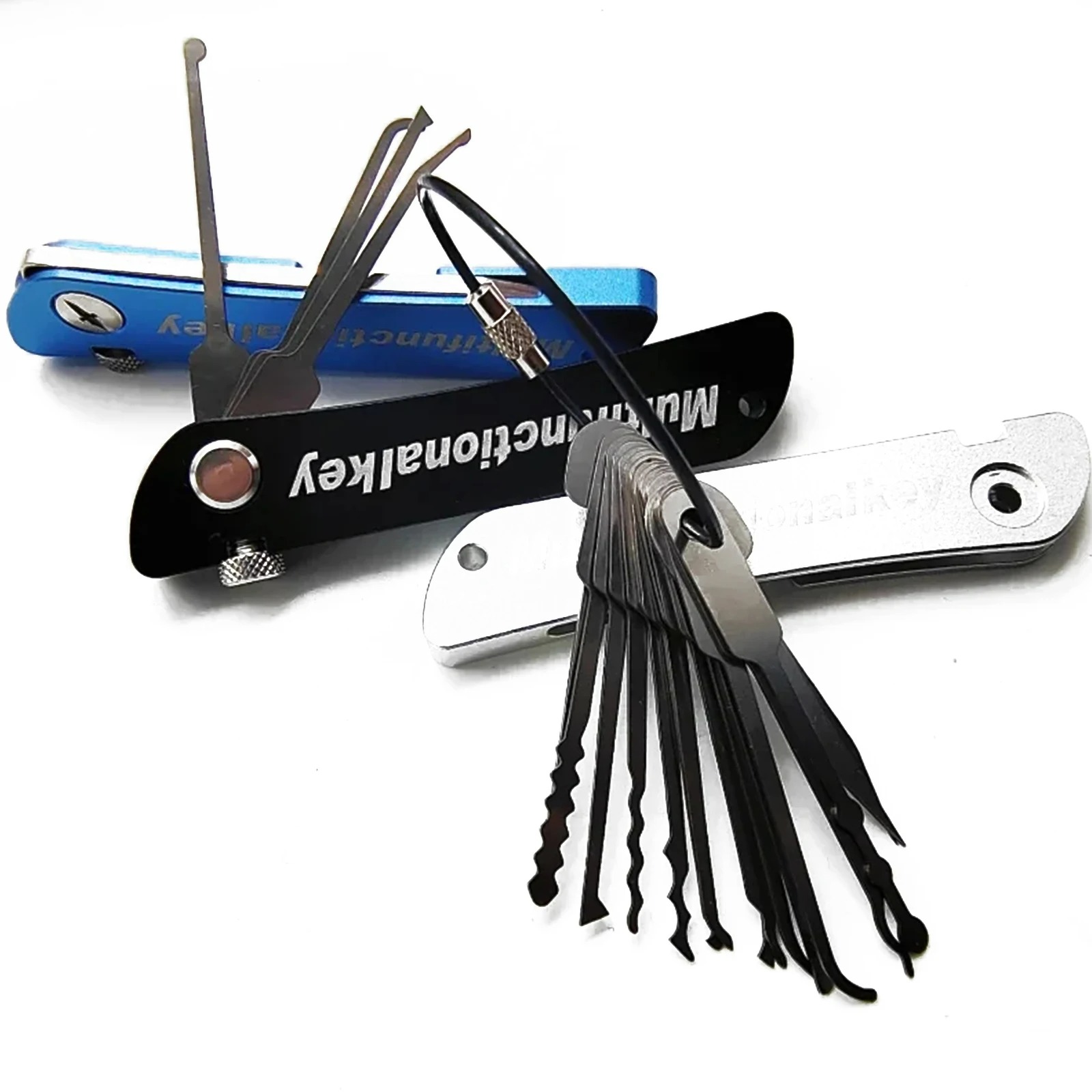 21 個のコンパクトなロックピッキングセット、防錆性、多用途 - Lock Picking Set のレビューと価格