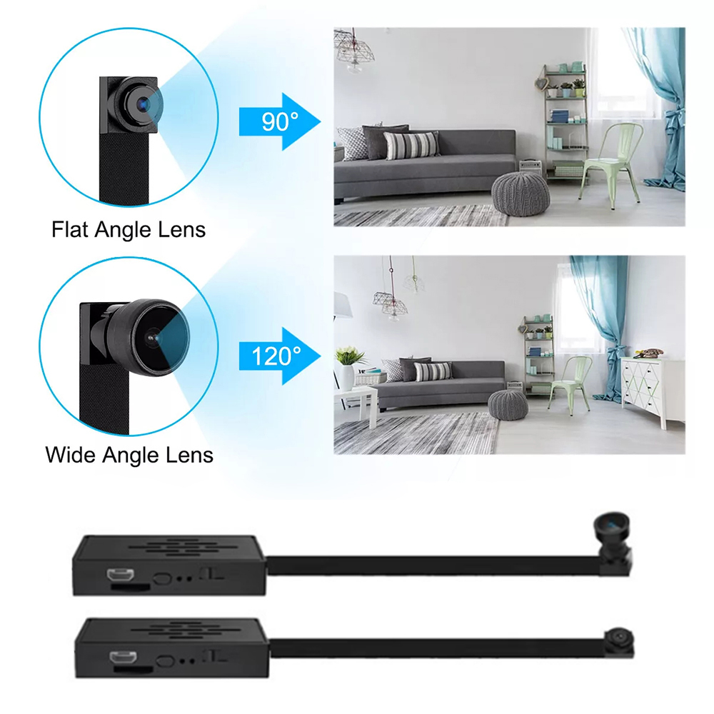 HD 1080P ミニカメラ DIY ポータブルワイヤレスモ - Hidden Camera Clock のレビューと価格