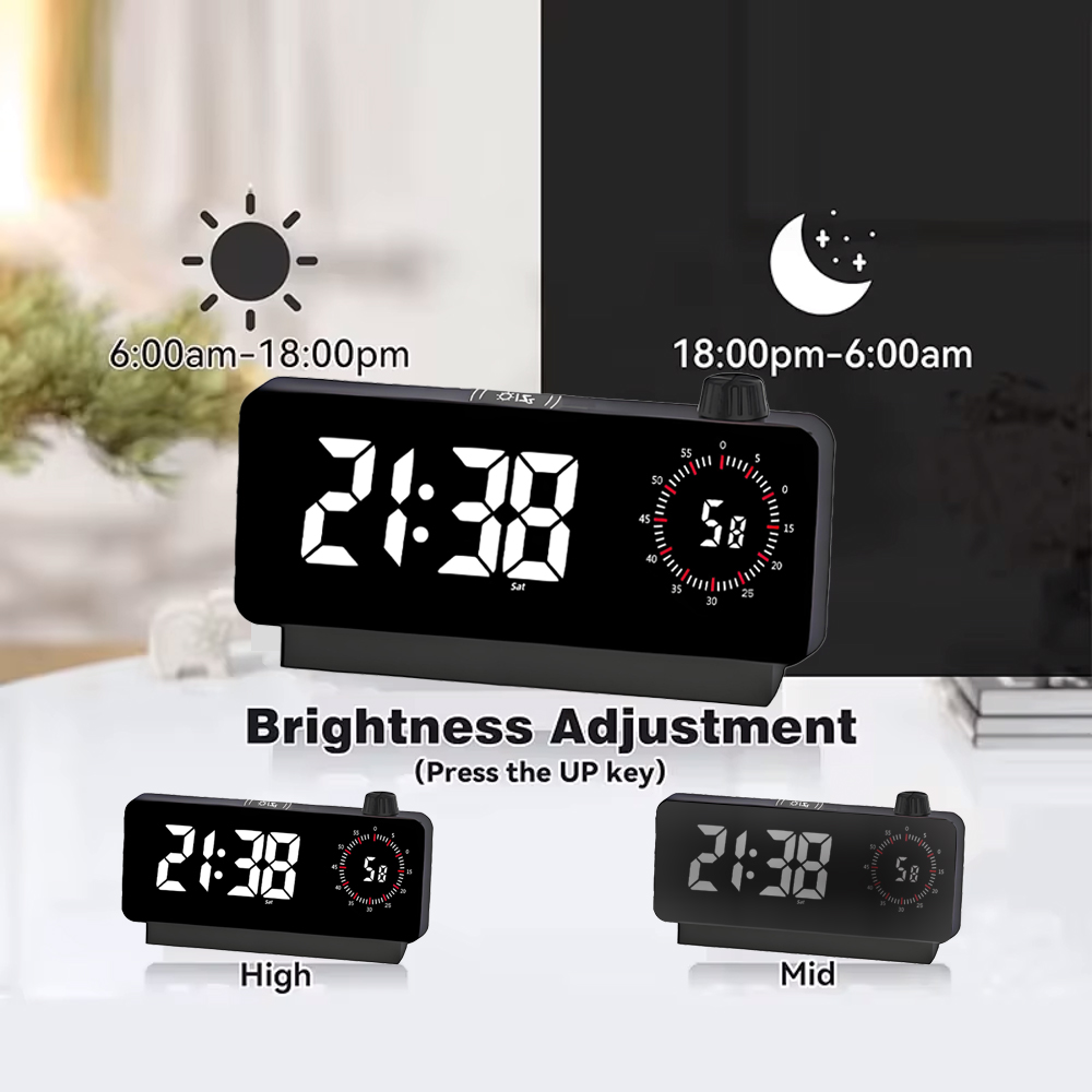 4K HDミニWiFi時計カメラ、遠隔視聴、動体検知、光量調 - Hidden Camera Clock のレビューと価格