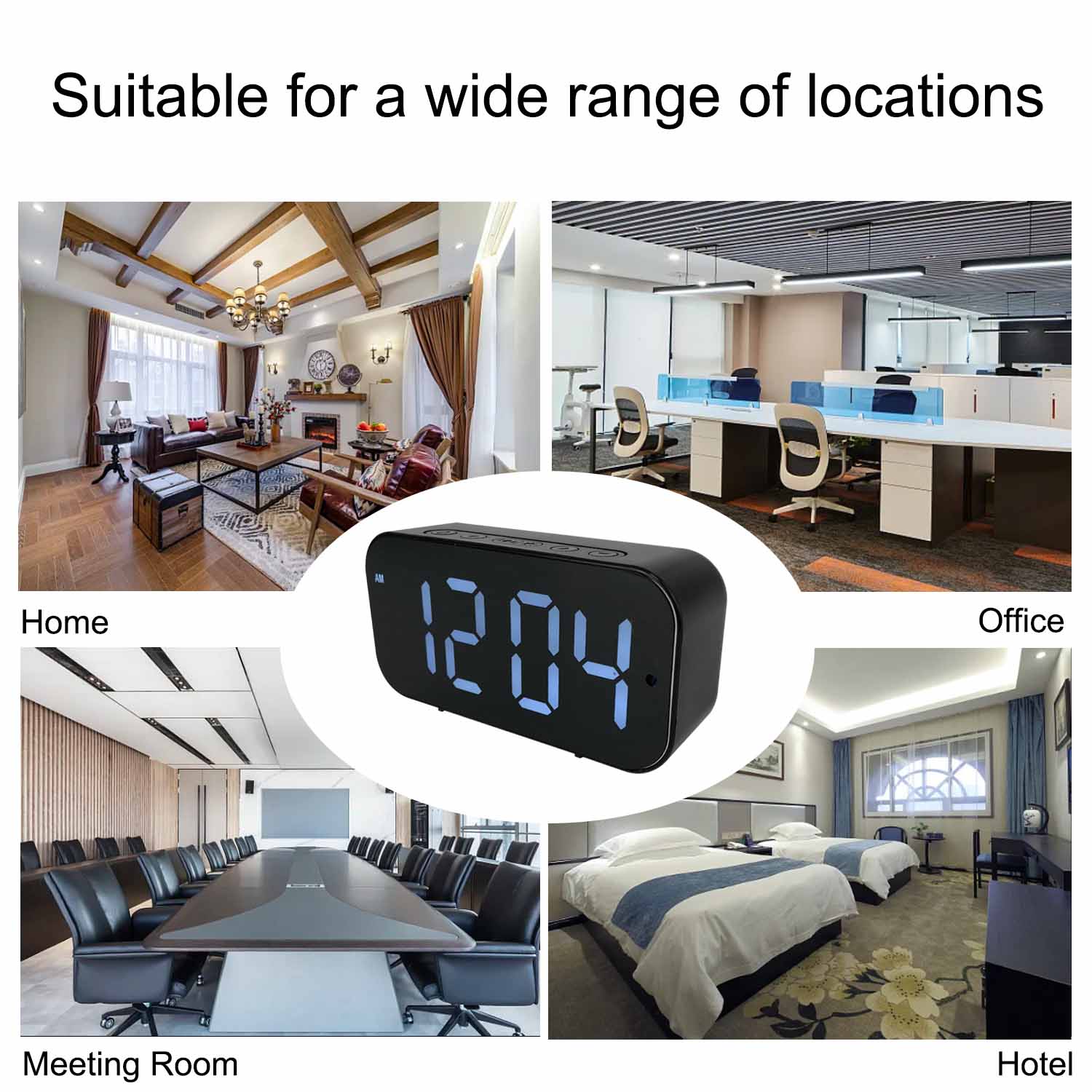 1080P HD、モーション検出、リモート視聴を備えたWi- - Hidden Camera Clock のレビューと価格