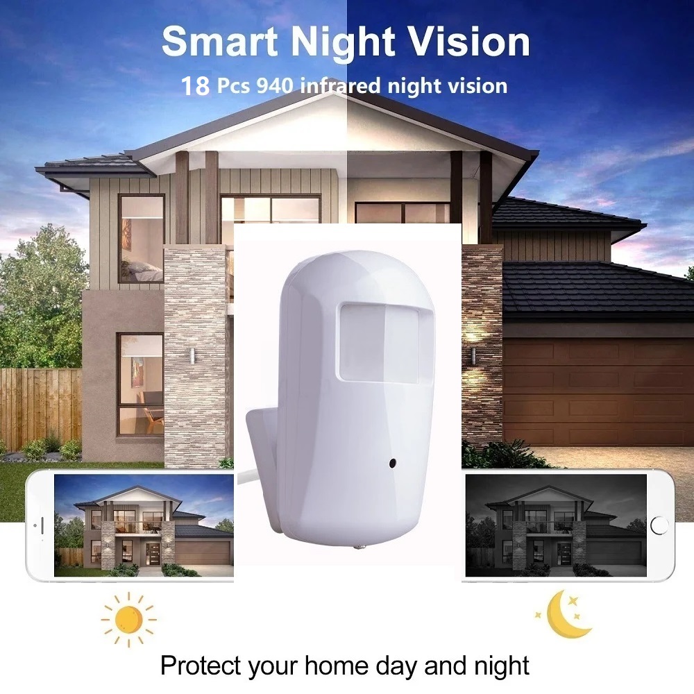 2MP 5MP Tuya ミニ WiFi IP カメラ PI - Hidden Camera Clock のレビューと価格