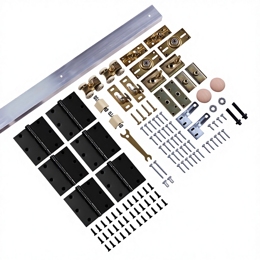 耐久性のある軽量4つ折りポケットドア金具キット、強化木製フレ - Door Reinforcer Kit のレビューと価格