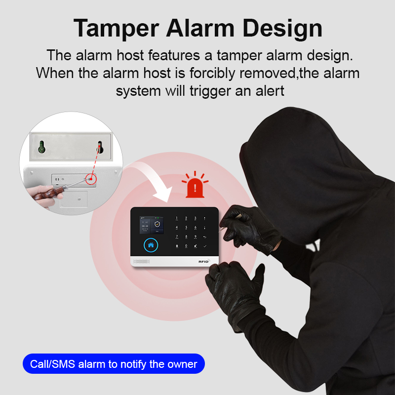 PGST WIFI GSM スマートホームセキュリティ警報シ - Home Security No Wifi のレビューと価格