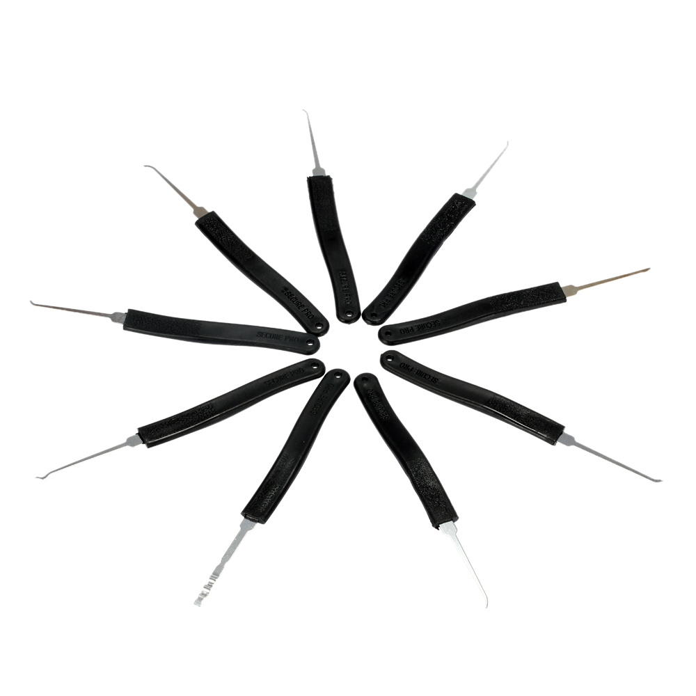 ドアロックピッククイックオープナーツールセットプロの鍵屋ツー - Lock Picking Set のレビューと価格
