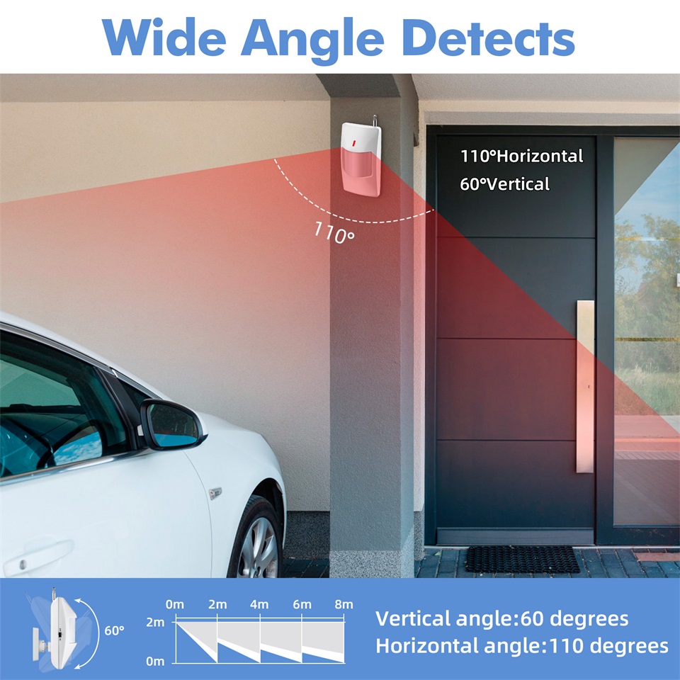 KERUI 120db サイレン警報システム WiFi Tu - Home Security No Wifi のレビューと価格
