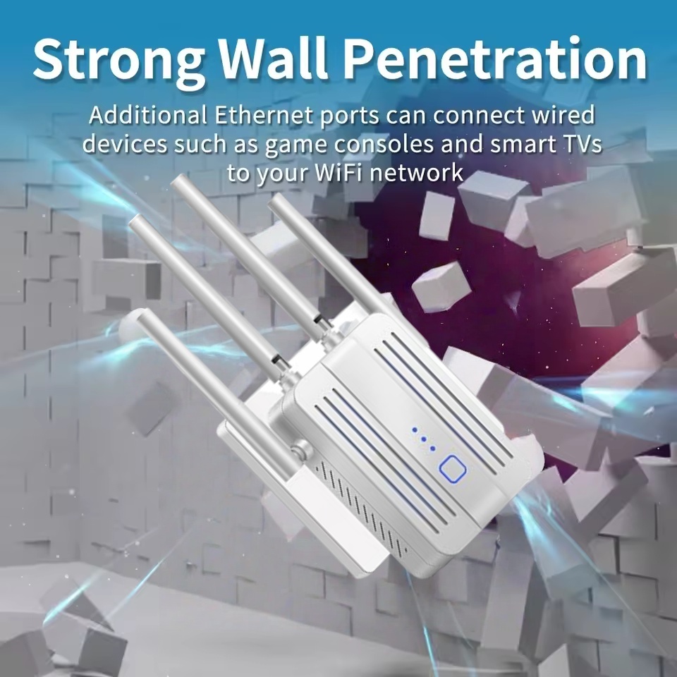 300Mbps ワイヤレスWiFiリピーター 2.4G 信号 - Home Security No Wifi のレビューと価格