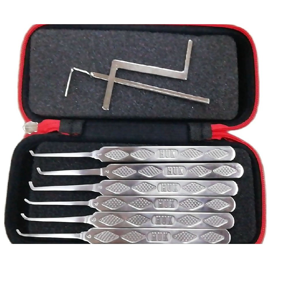 プロフェッショナルロックピックキット透明トレーニングロックロ - Lock Picking Set のレビューと価格