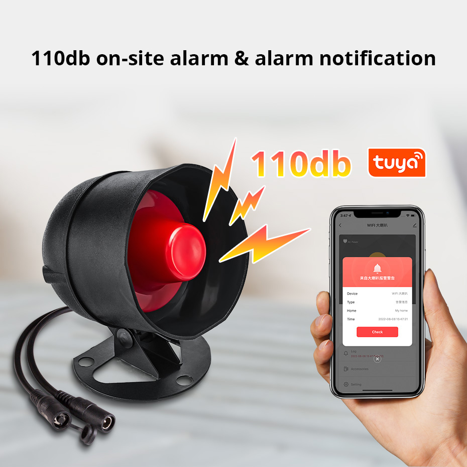 Kerui-家庭用セキュリティ警報システム,Wi-Fi,スピ - Home Security No Wifi のレビューと価格