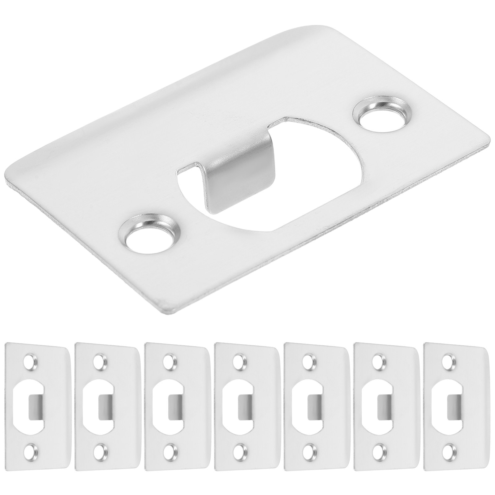 8 個のドアロックタングバックルプレート仕上げ金属ストライク - Door Reinforcer Kit のレビューと価格