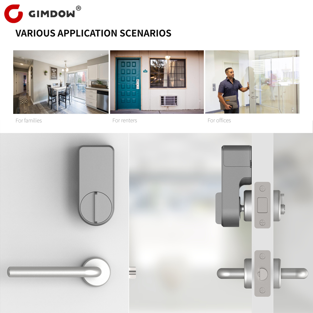 TuyaスマートデジタルドアロックGIMDOWパスワードロッ - Home Security Safe のレビューと価格