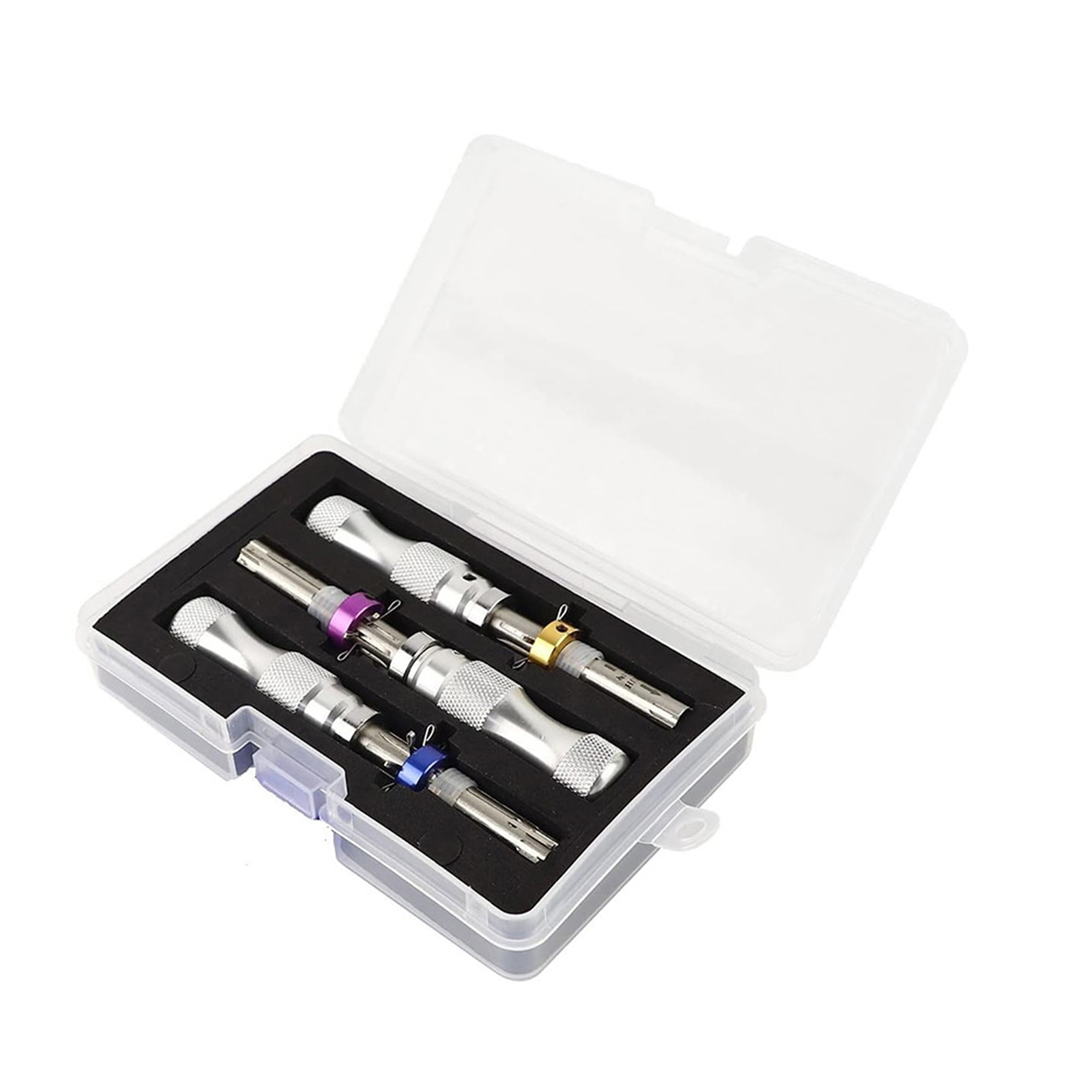 7 ピン管状ロックピックツールキットセットステンレス鋼初心者 - Lock Picking Set のレビューと価格
