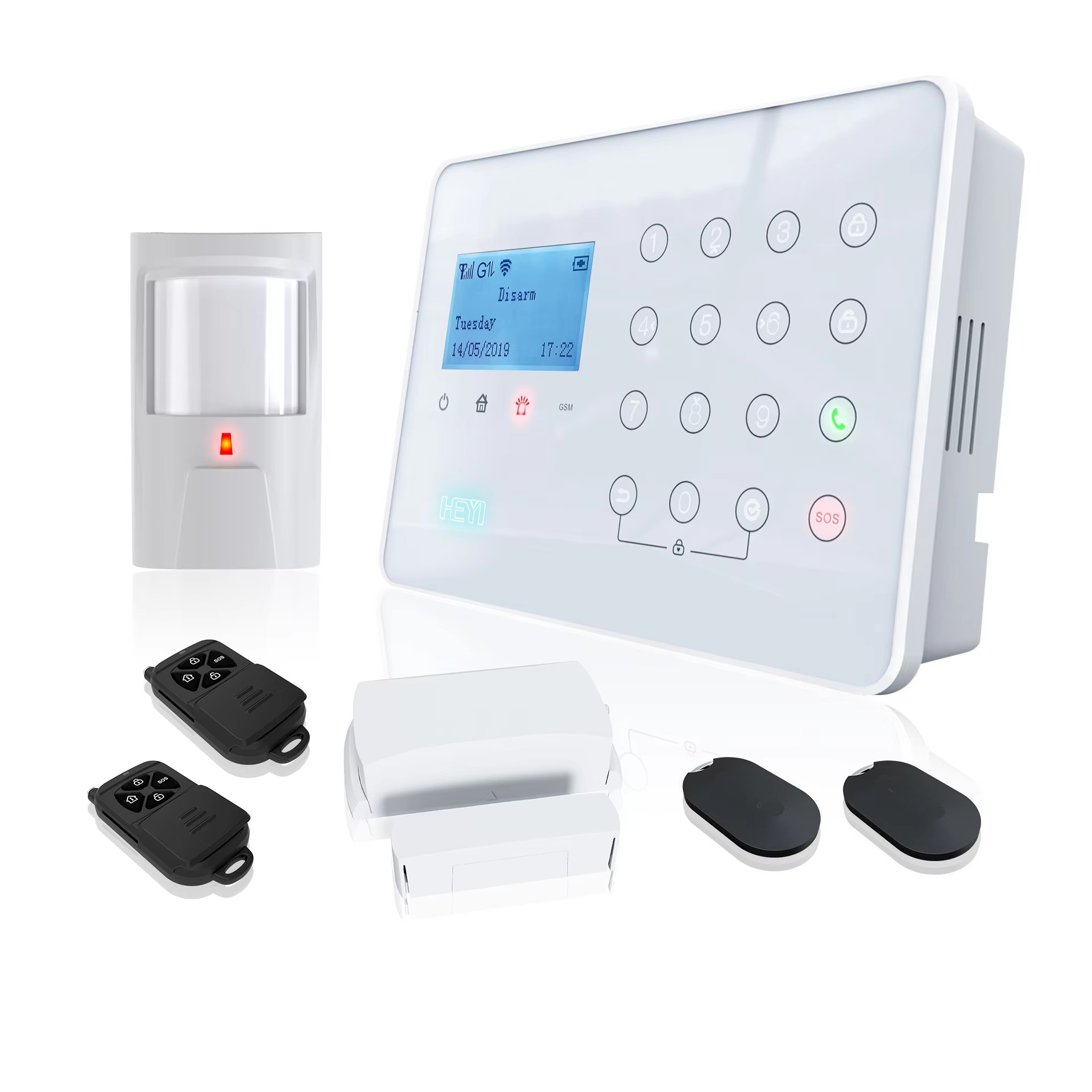 警報システム 家庭用ワイヤレスセキュリティシステム 屋外 P - Home Security System のレビューと価格